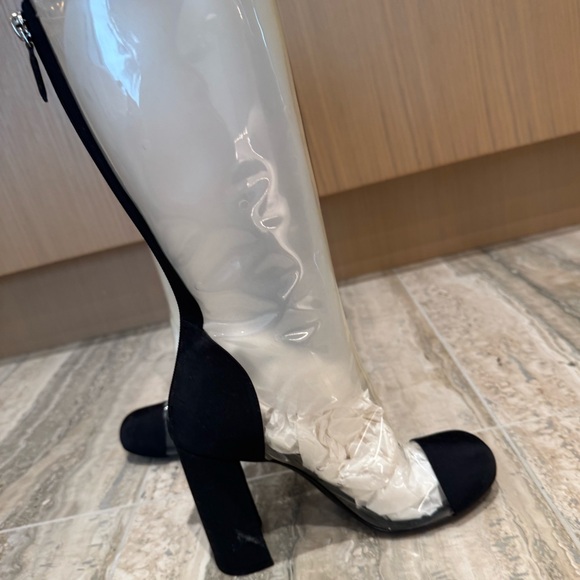 chanel spring summer 2018 transparent boots - Picture 1 of 4
